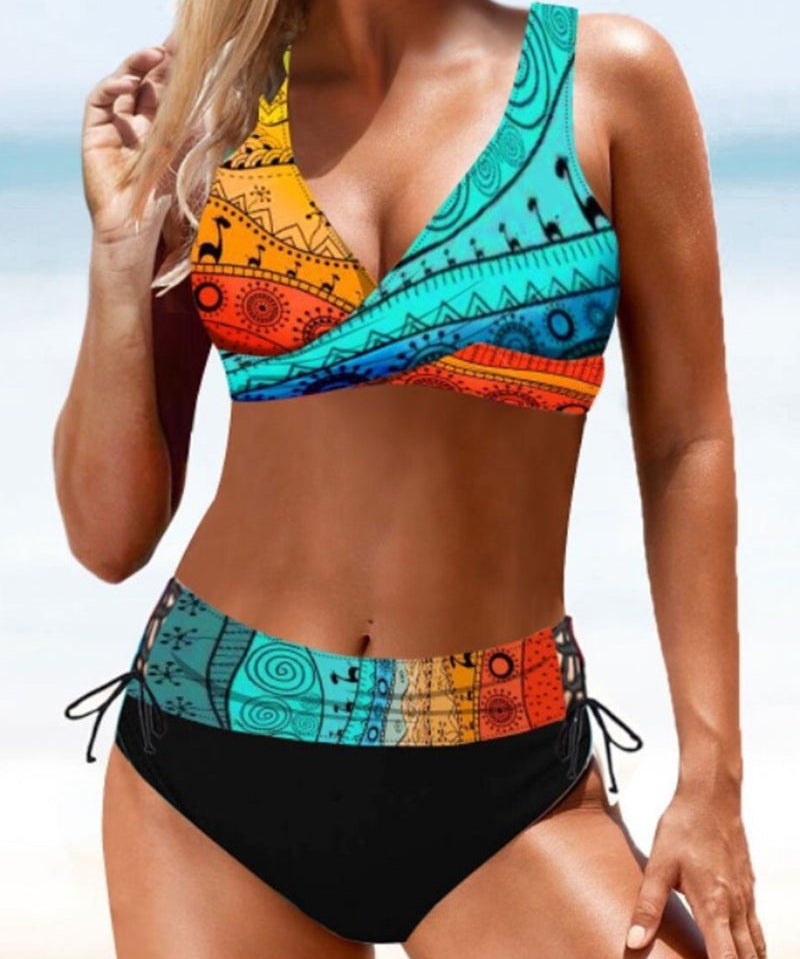 Eva - Priecīgs Krāsains Bikini