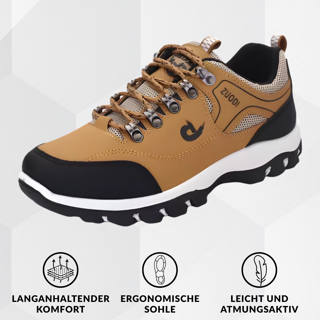 Mountainstep - Ergonomisks sāpju mazināšanas pārgājienu apavu modelis