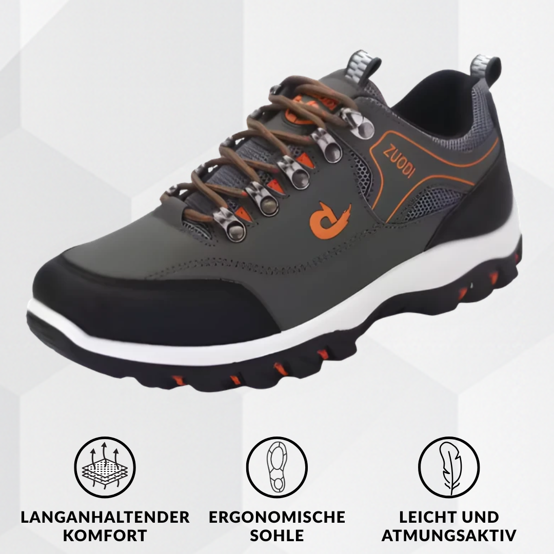 Mountainstep - Ergonomisks sāpju mazināšanas pārgājienu apavu modelis