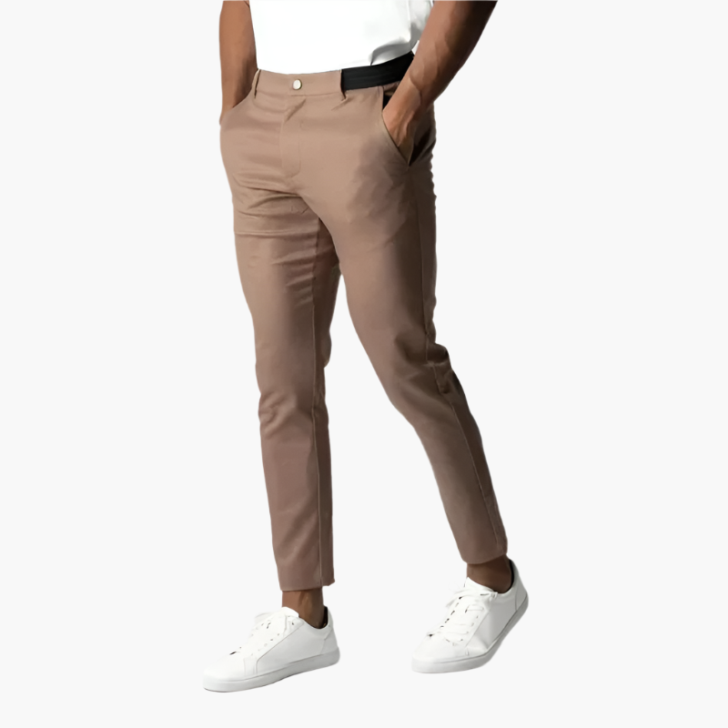 Tomáš – Vīriešu Chino Bikses – Moderns Slim Fit ikdienas valkāšanai un biznesam