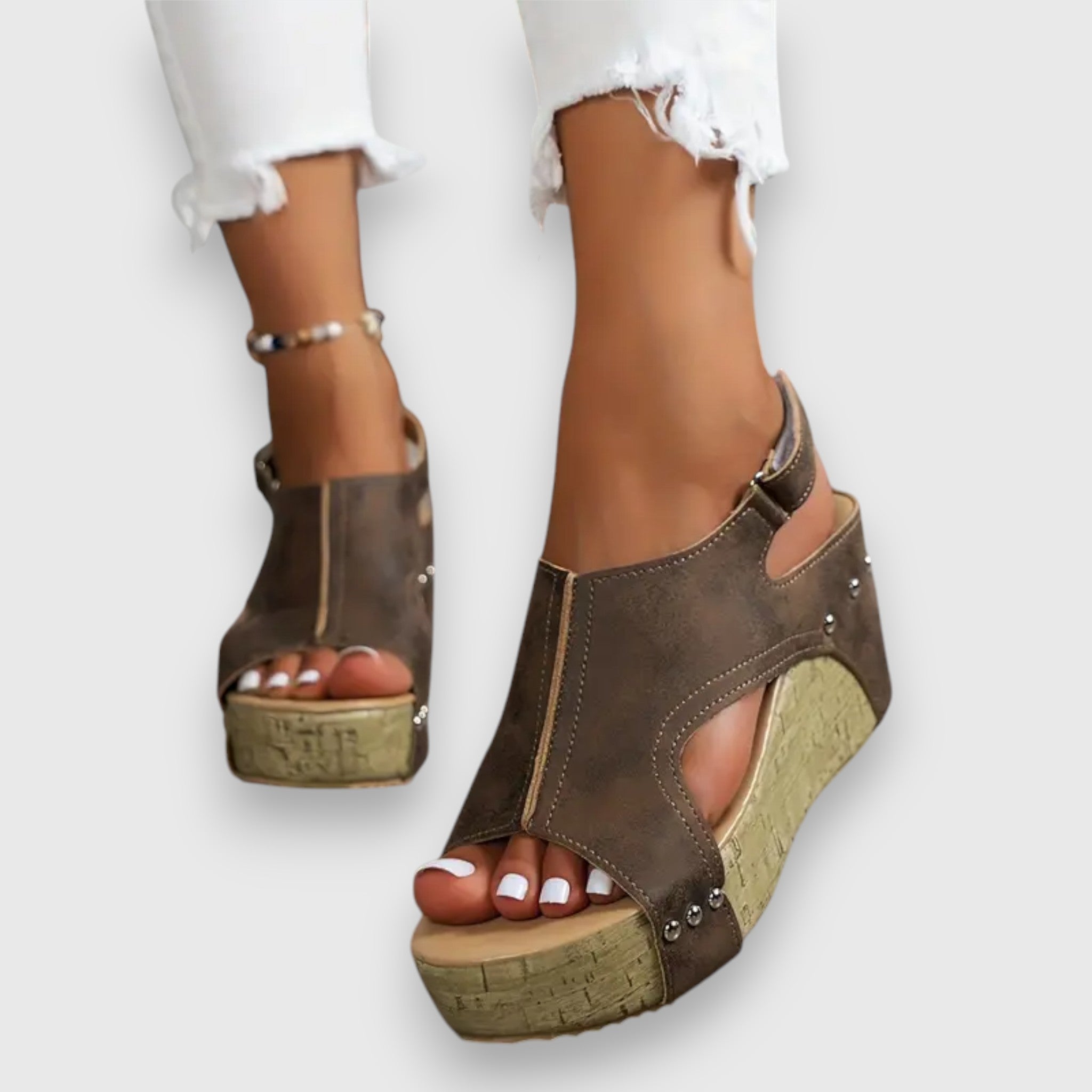 Mia – Vintage platformas sandales