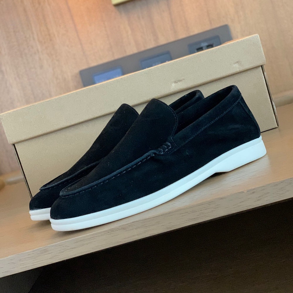 Tomáš – Eleganti Ikdienas Zamša Vīriešu Sliponi