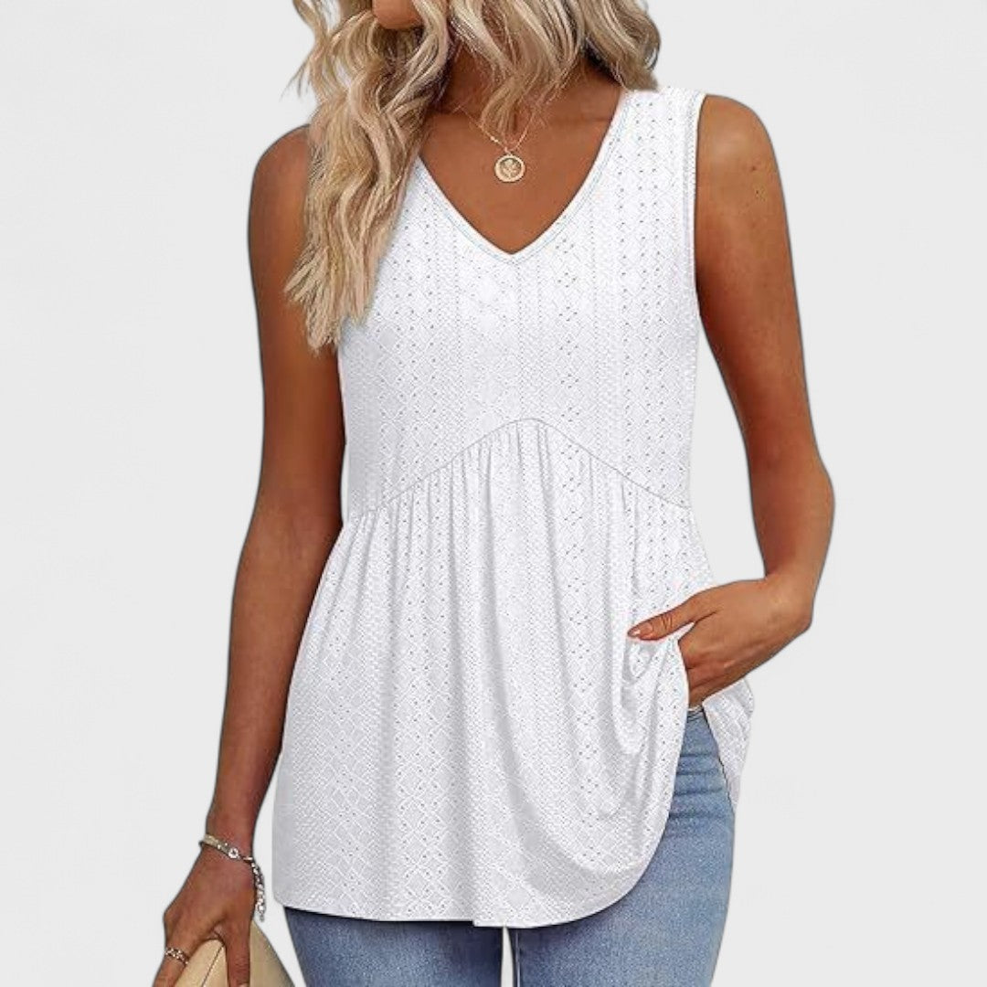 Elenor - Elegants Ikdienas Top