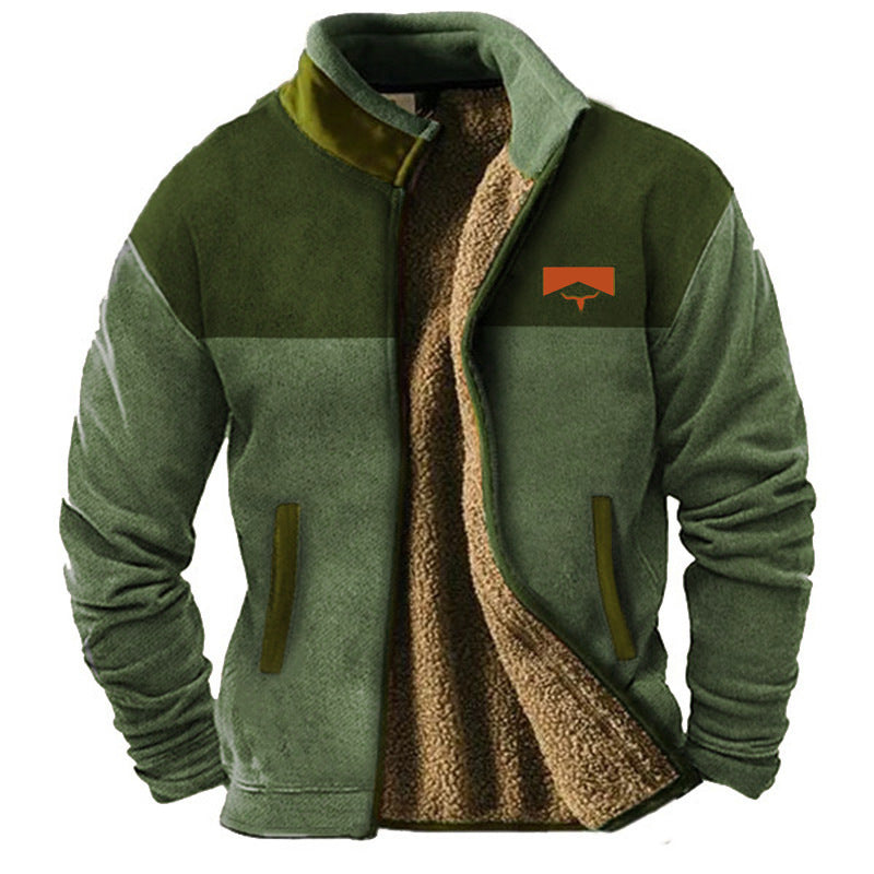 Adams – Stilīga Fleece Mētelis ar Termo Iekšējo Oderi