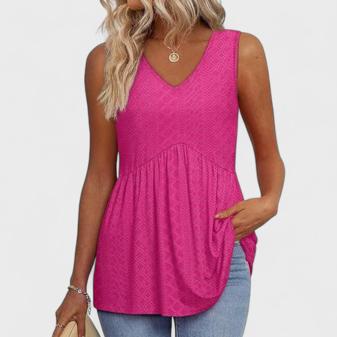 Elenor - Elegants Ikdienas Top