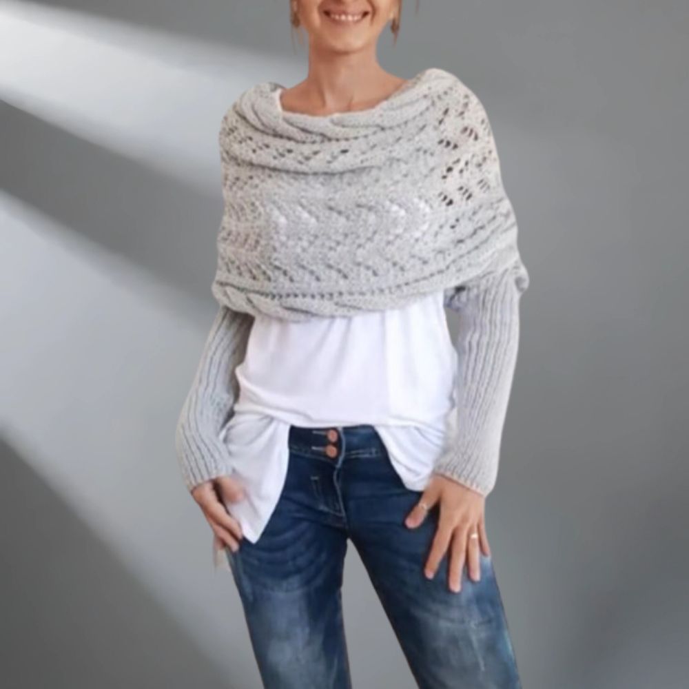Celeste™ - Eleganta adīta šalle