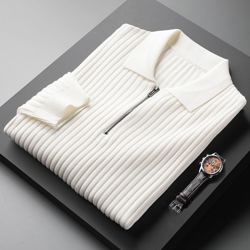 Tomáš – Vīriešu Polopullover ar rāvējslēdzēju