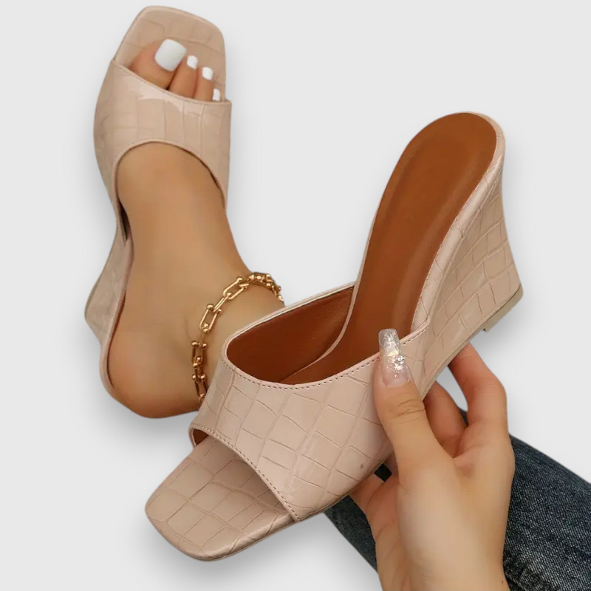 Jasmin – Sandaler med klack