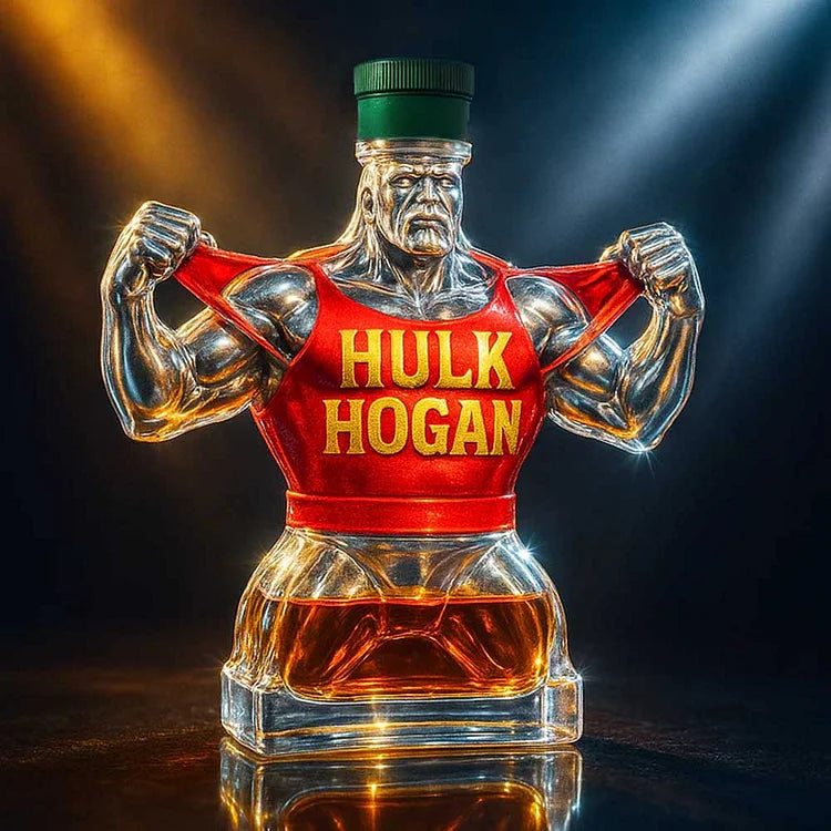 1953-2025 Halka Hogana piemiņas viskija pudele