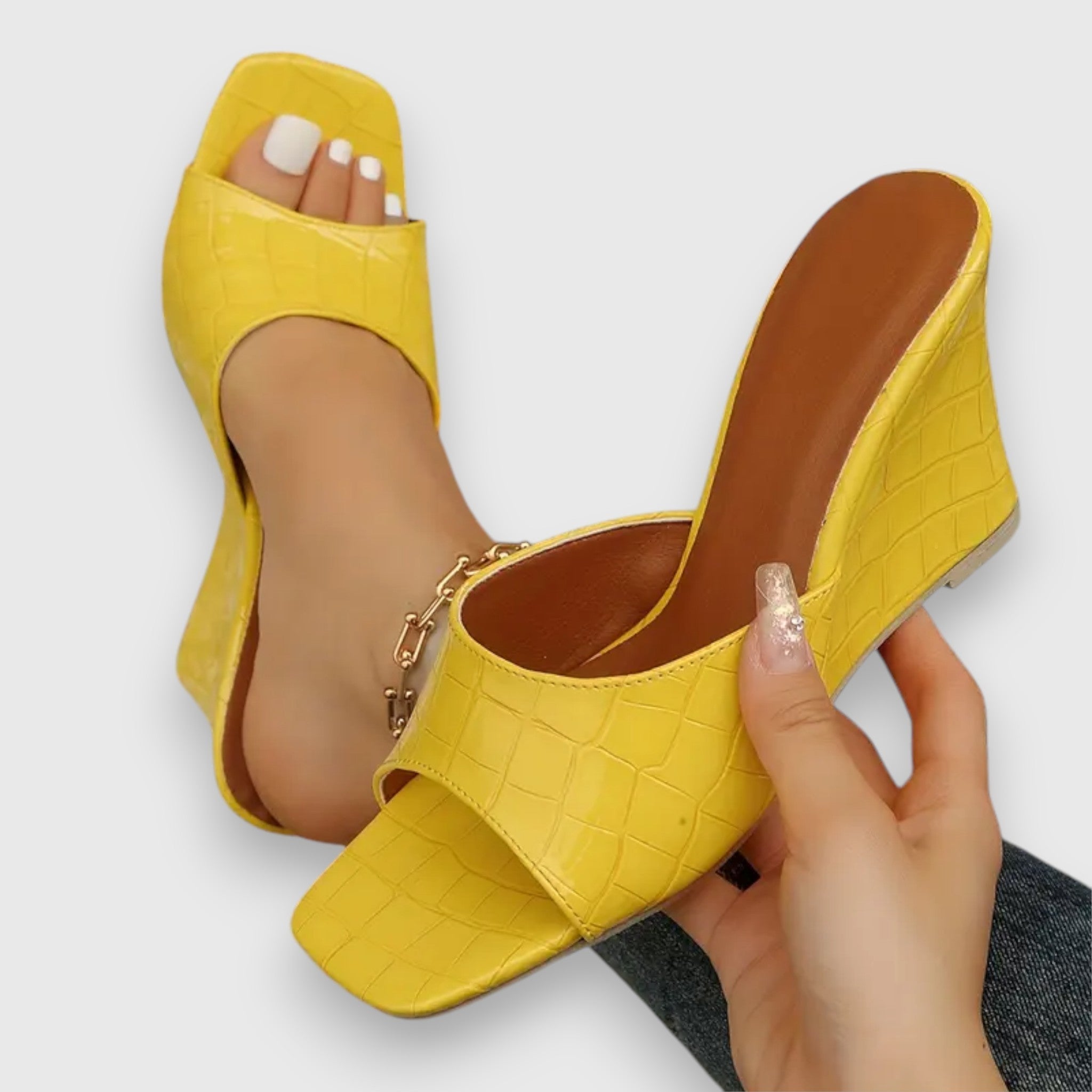Jasmin – Sandaler med klack
