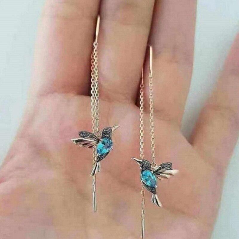 Shay | Серьги Kolibri Emaile с цирконами