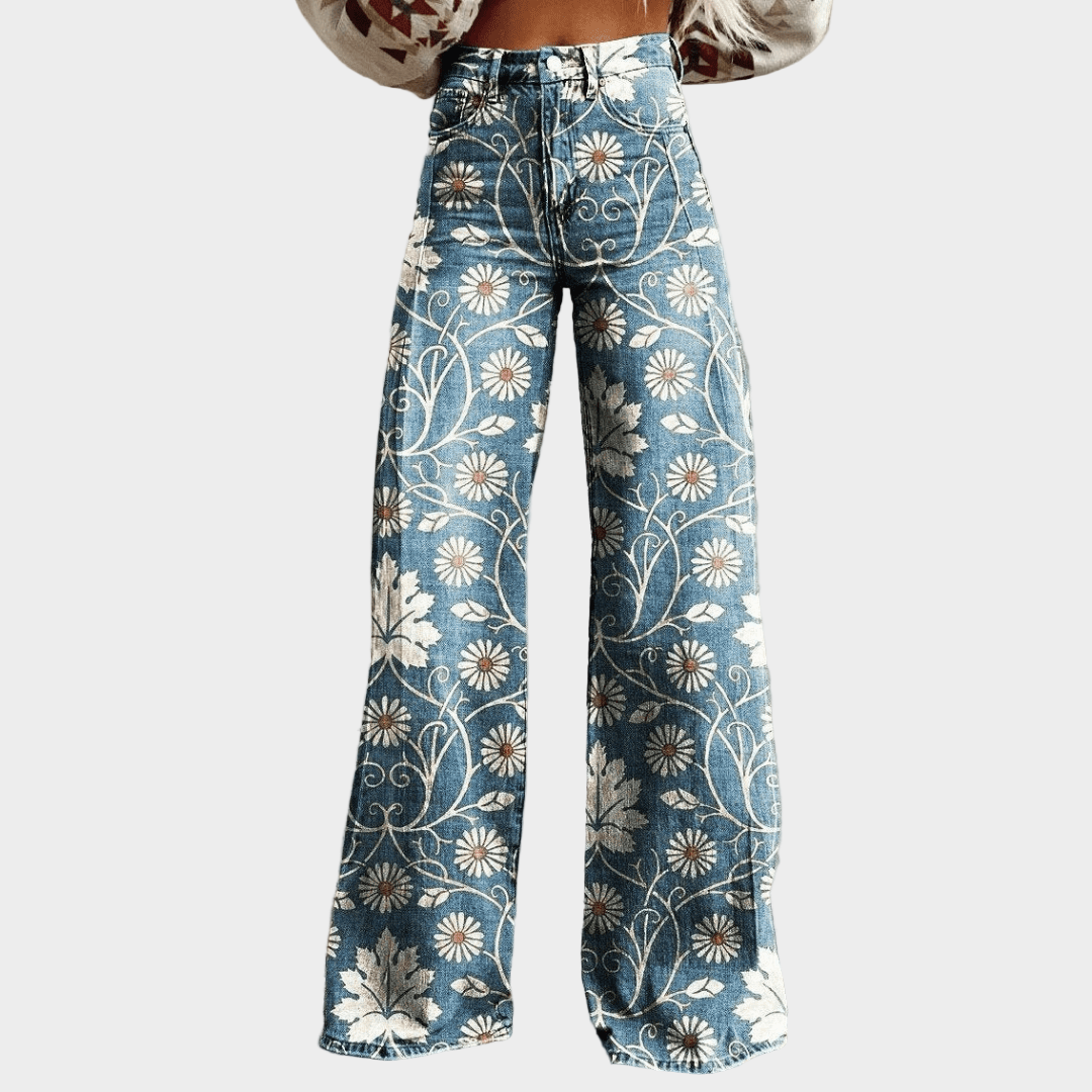 Tereza - Vintage boho bikses